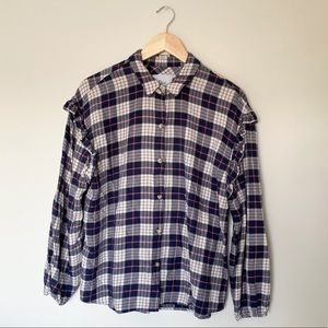 Rails Plaid Button Down Shirt Size L
